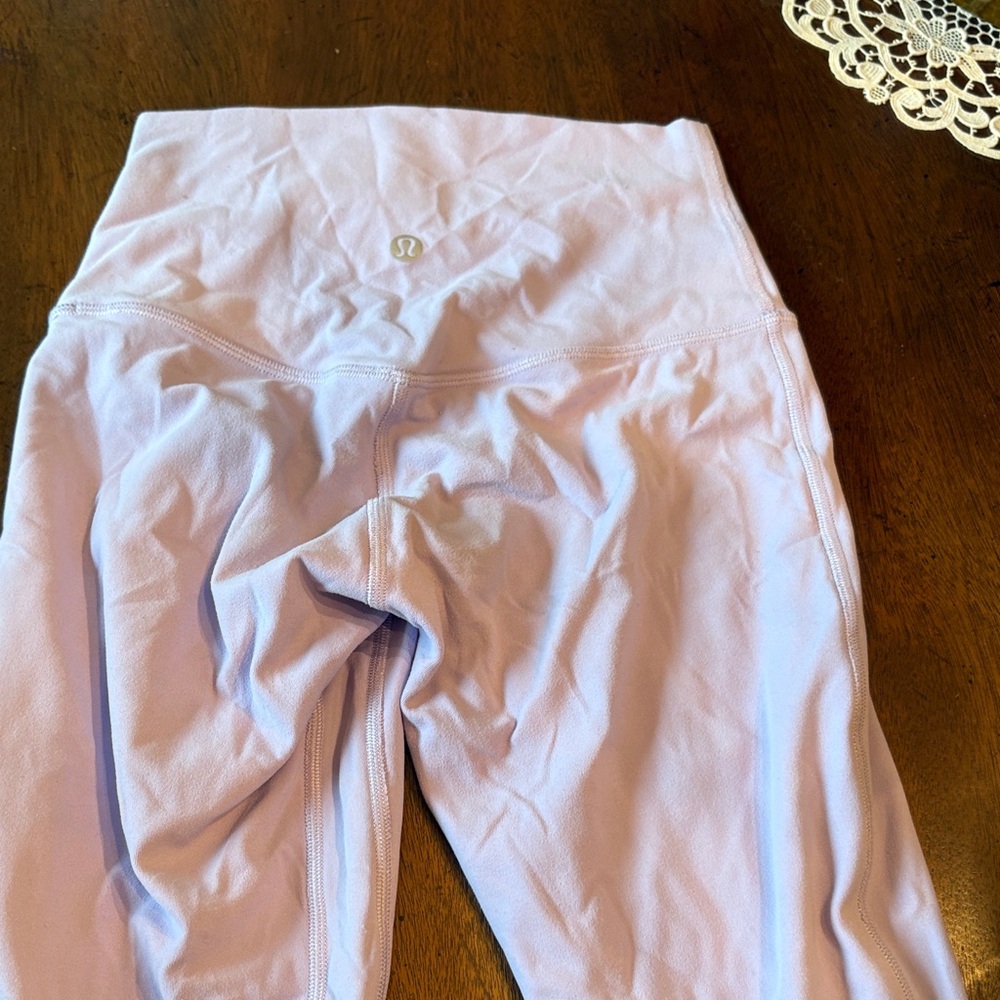 lululemon athletica Light Purple Leggings